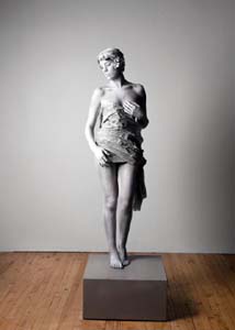 Body Paint Art Greek Girl Statue Cincinnati Makeup Artist Jodi Byrne 2